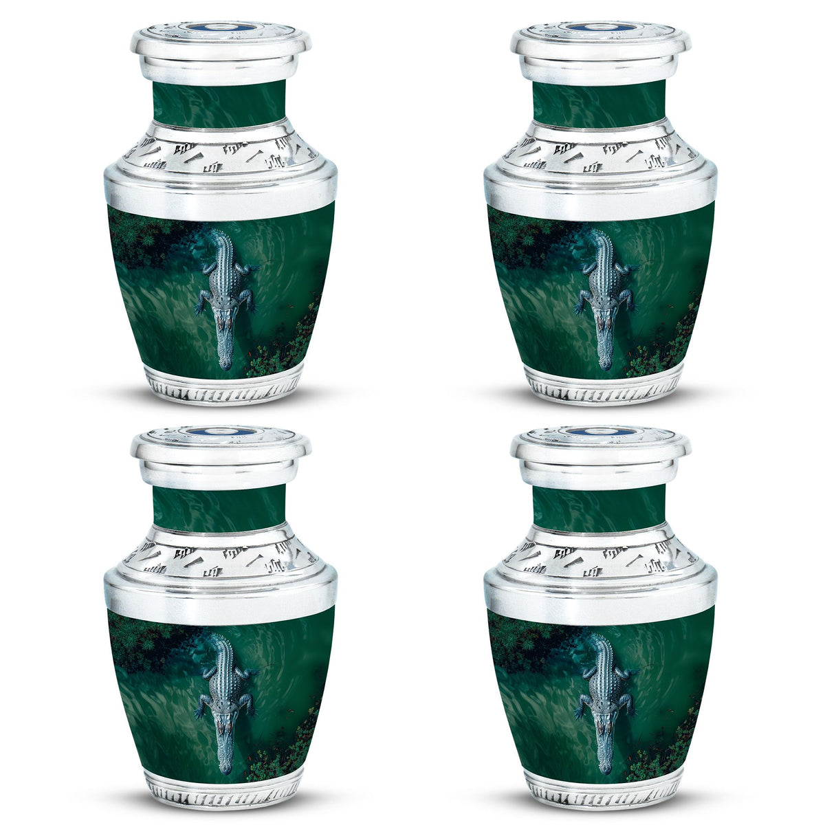 Alligator Theme 3 Inch Keepsake Pack of 4