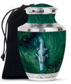 Alligator Theme Large Urn 10 Inch