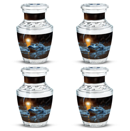 Alligator Theme 3 Inch Keepsake Pack of 4