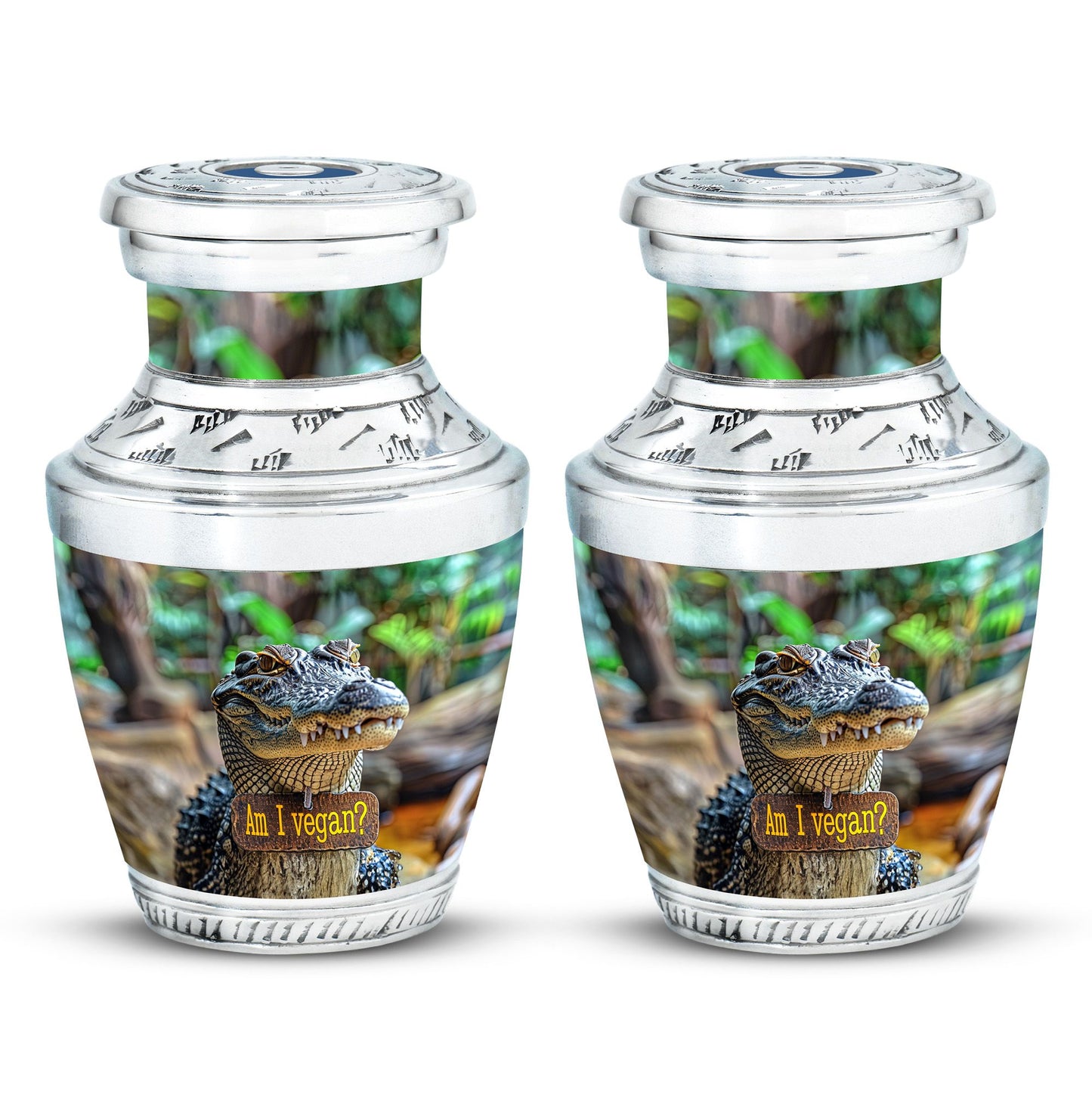 Alligator Theme 3 Inch Keepsake Pack of 2