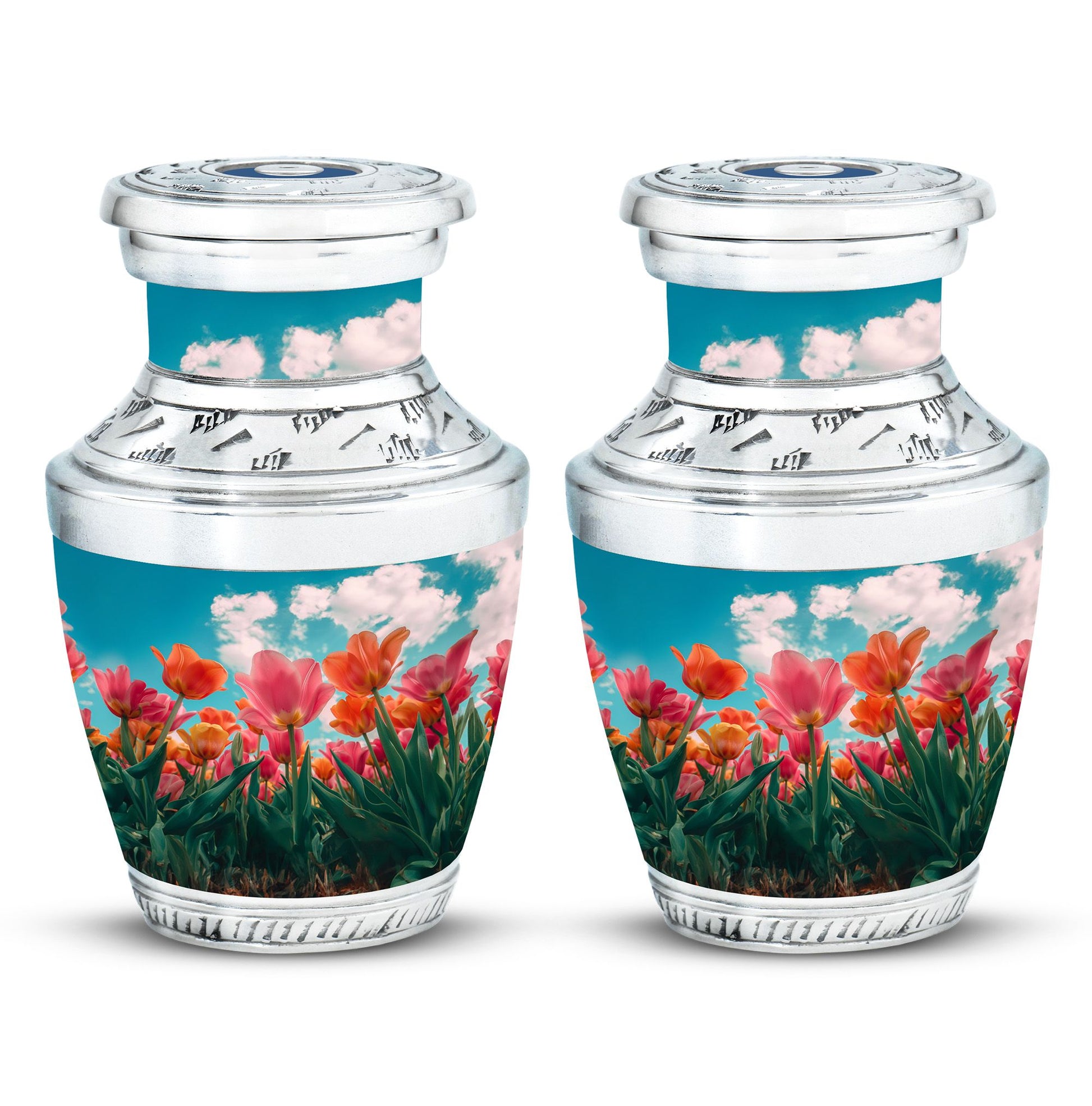 Tulip Theme 3 Inch Keepsake Pack of 2