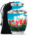 Tulip Theme Large Urn 10 Inch