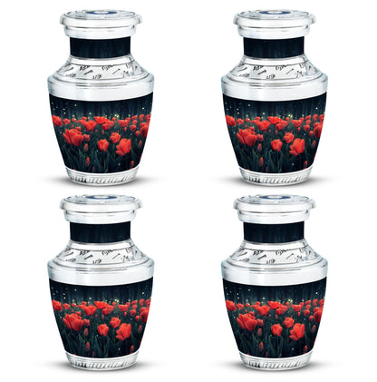 Tulip Theme 3 Inch Keepsake Pack of 4
