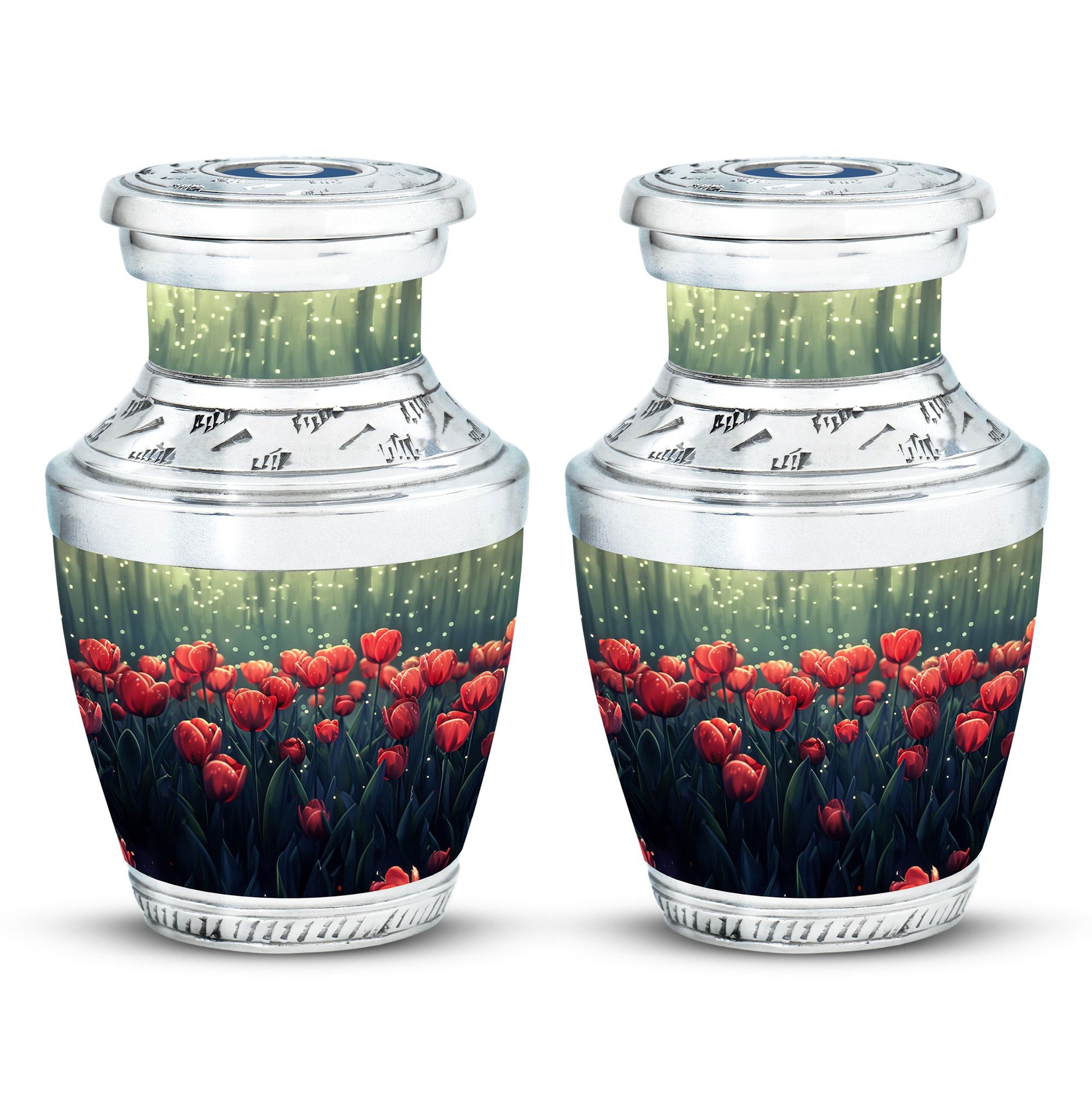 Tulip Theme 3 Inch Keepsake Pack of 2