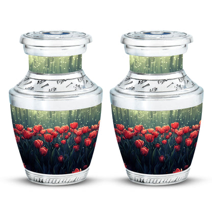 Tulip Theme 3 Inch Keepsake Pack of 2