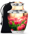 Tulip Theme Large Urn 10 Inch