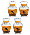 Horse Theme 3 Inch Keepsake Pack of 4