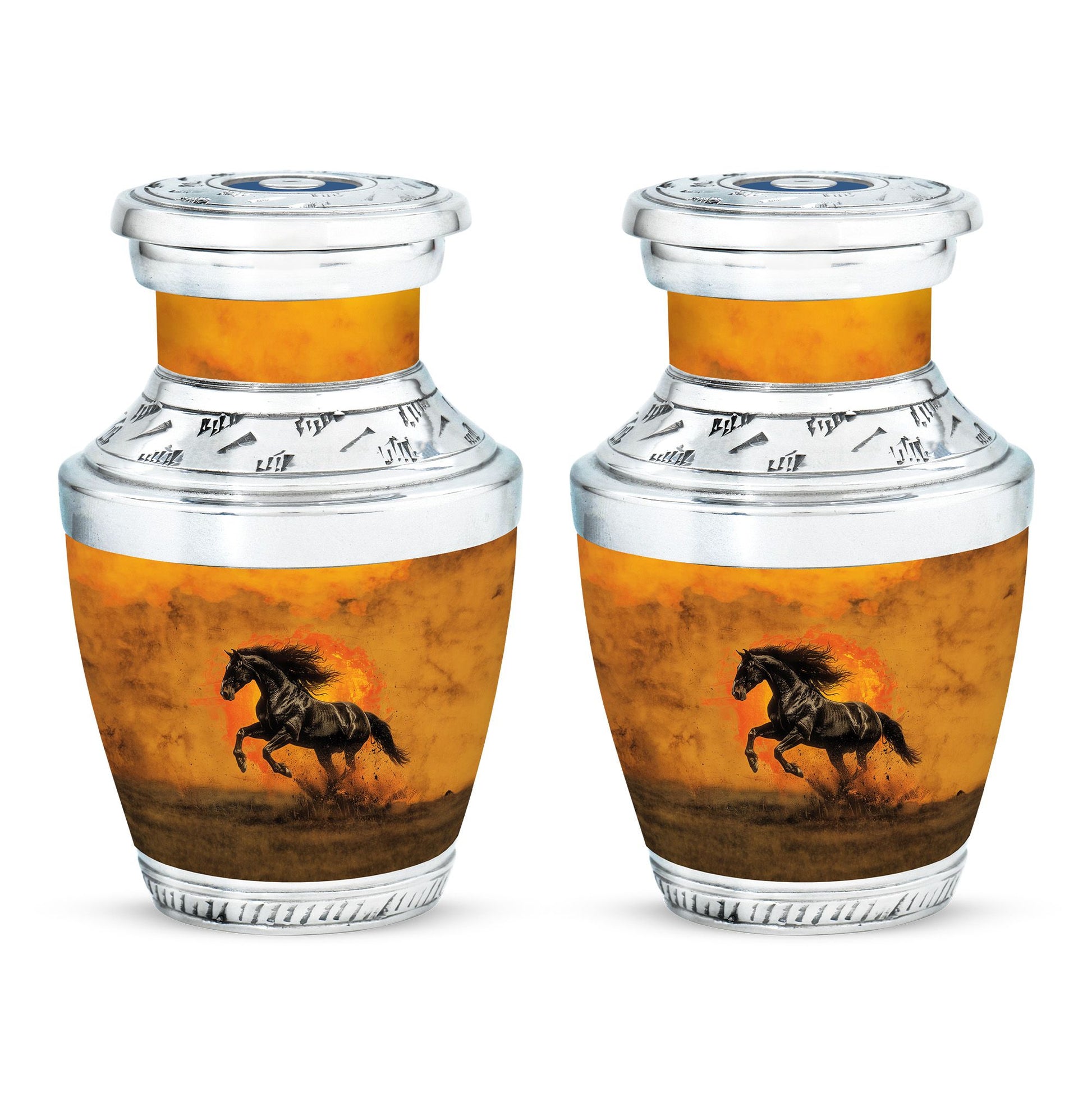 Horse Theme 3 Inch Keepsake Pack of 2
