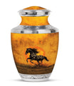 Horse Theme Large Urn 10 Inch