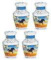 Horse Theme 3 Inch Keepsake Pack of 4