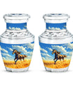 Horse Theme 3 Inch Keepsake Pack of 2