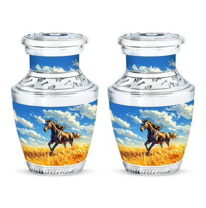 Horse Theme 3 Inch Keepsake Pack of 2