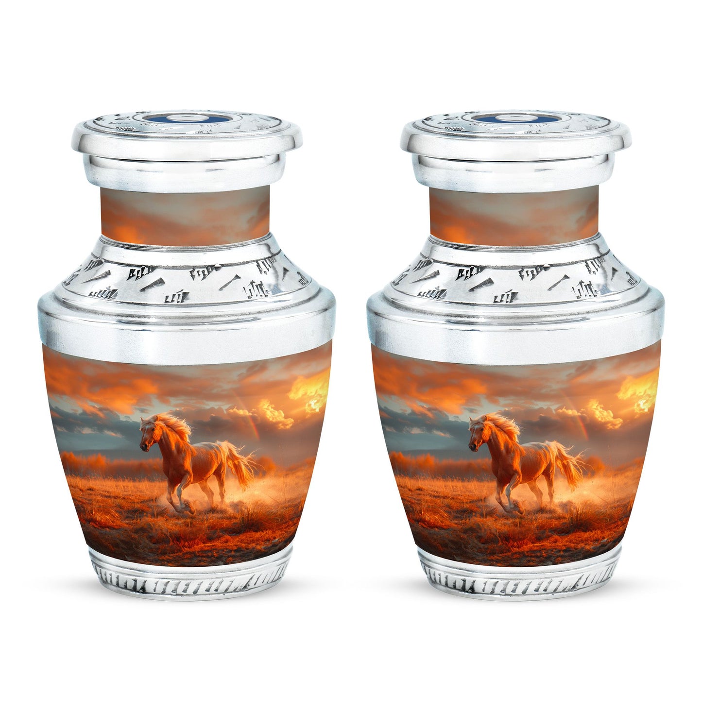 Horse Theme 3 Inch Keepsake Pack of 2