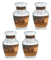 Horse Theme 3 Inch Keepsake Pack of 4