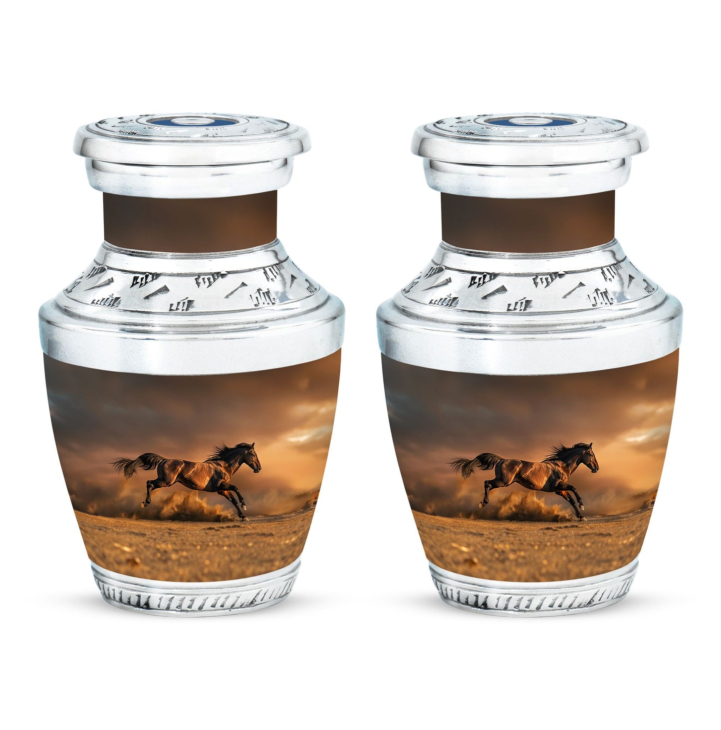 Horse Theme 3 Inch Keepsake Pack of 2