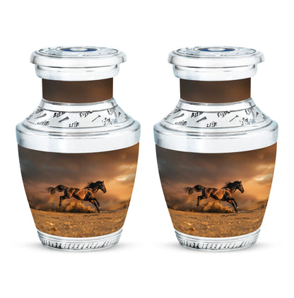 Horse Theme 3 Inch Keepsake Pack of 2