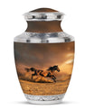 Horse Theme Large Urn 10 Inch