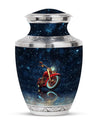 Fishing Theme Large Urn 10 Inch