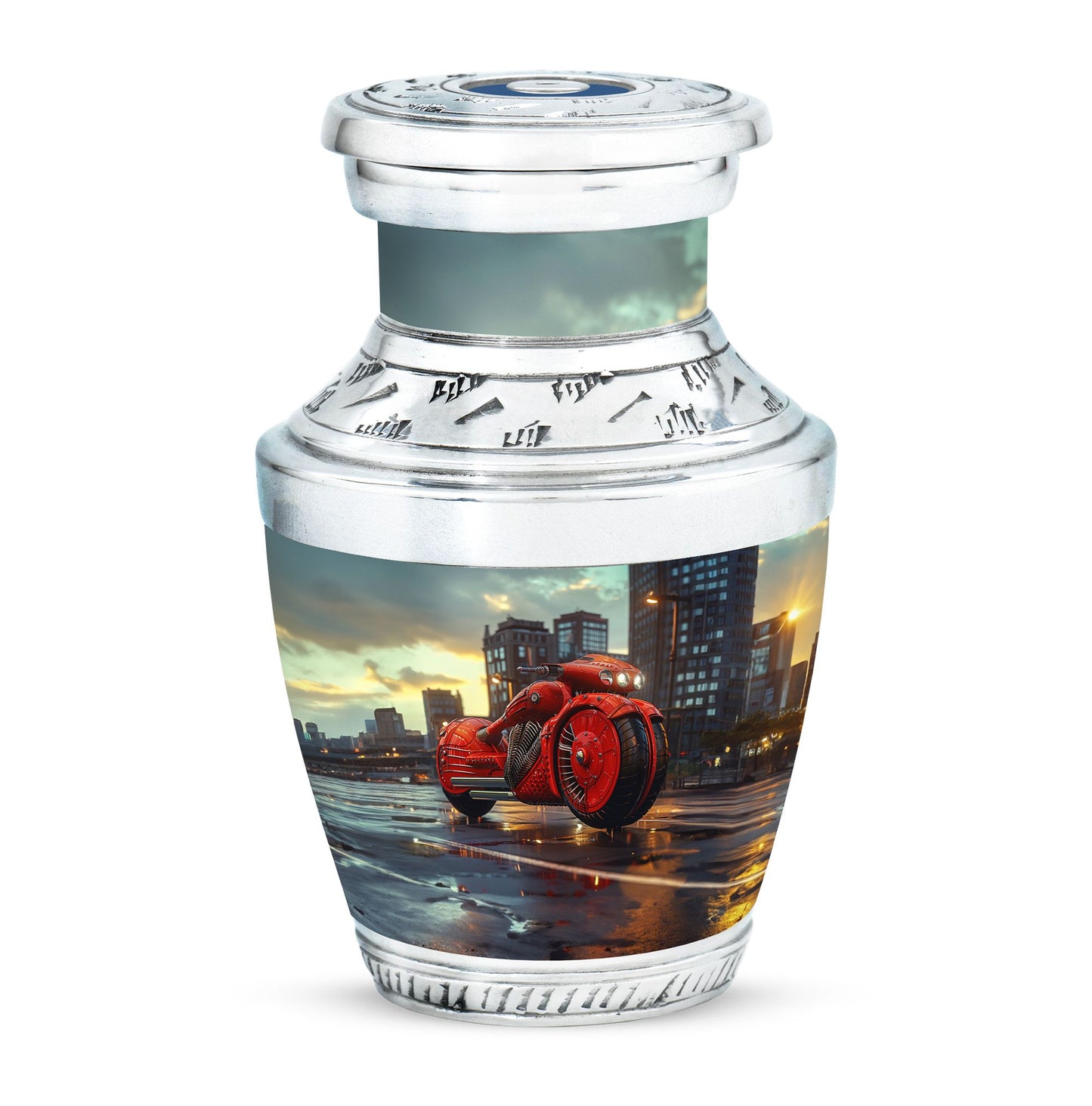 Motorcycle Theme 3 Inch Keepsake