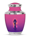 Motorcycle Theme Large Urn 10 Inch
