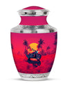 Motorcycle Theme Large Urn 10 Inch