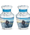 Motorcycle Theme 3 Inch Keepsake Pack of 2