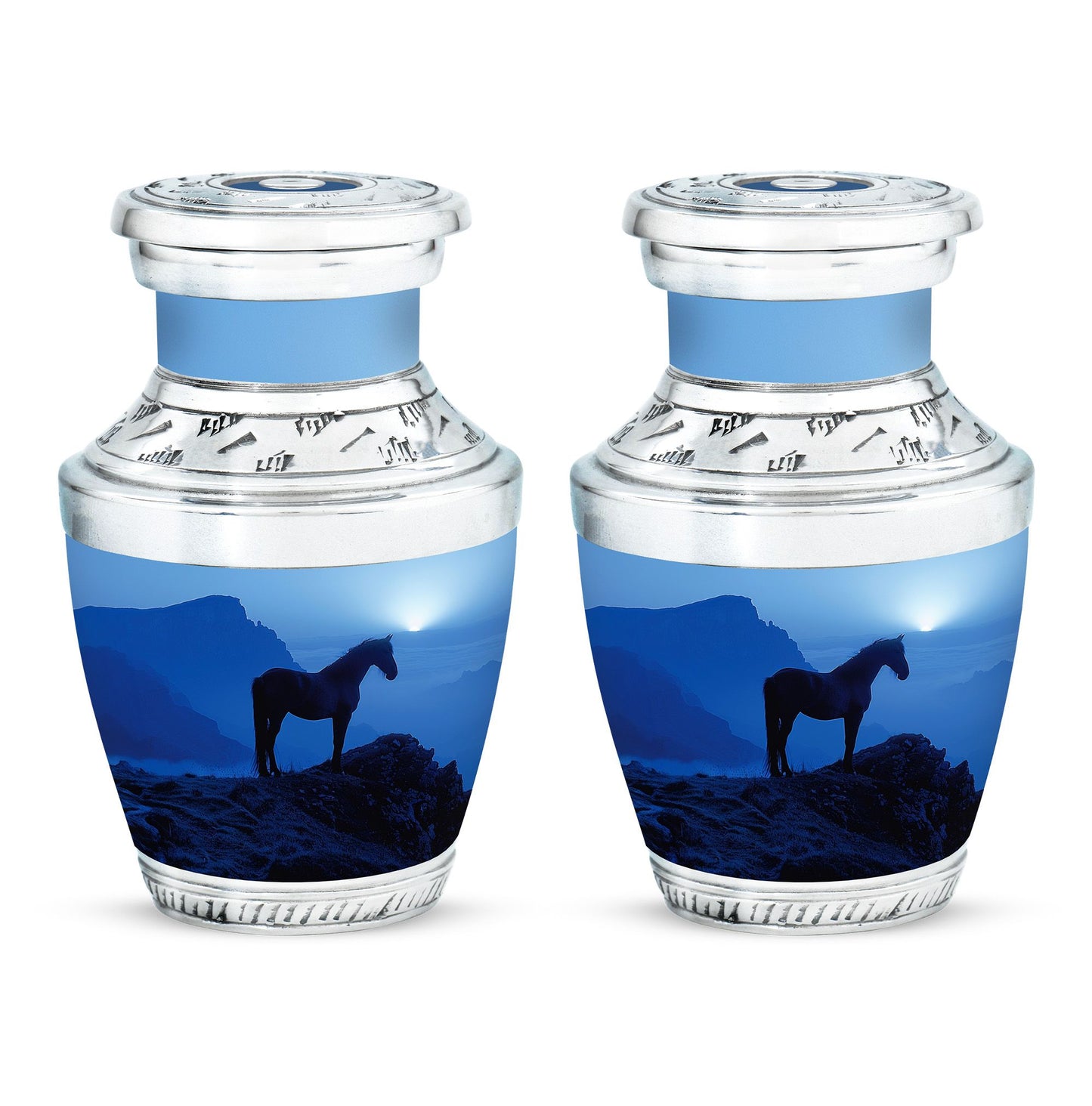 Horse Theme 3 Inch Keepsake Pack of 2