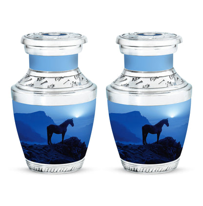 Horse Theme 3 Inch Keepsake Pack of 2