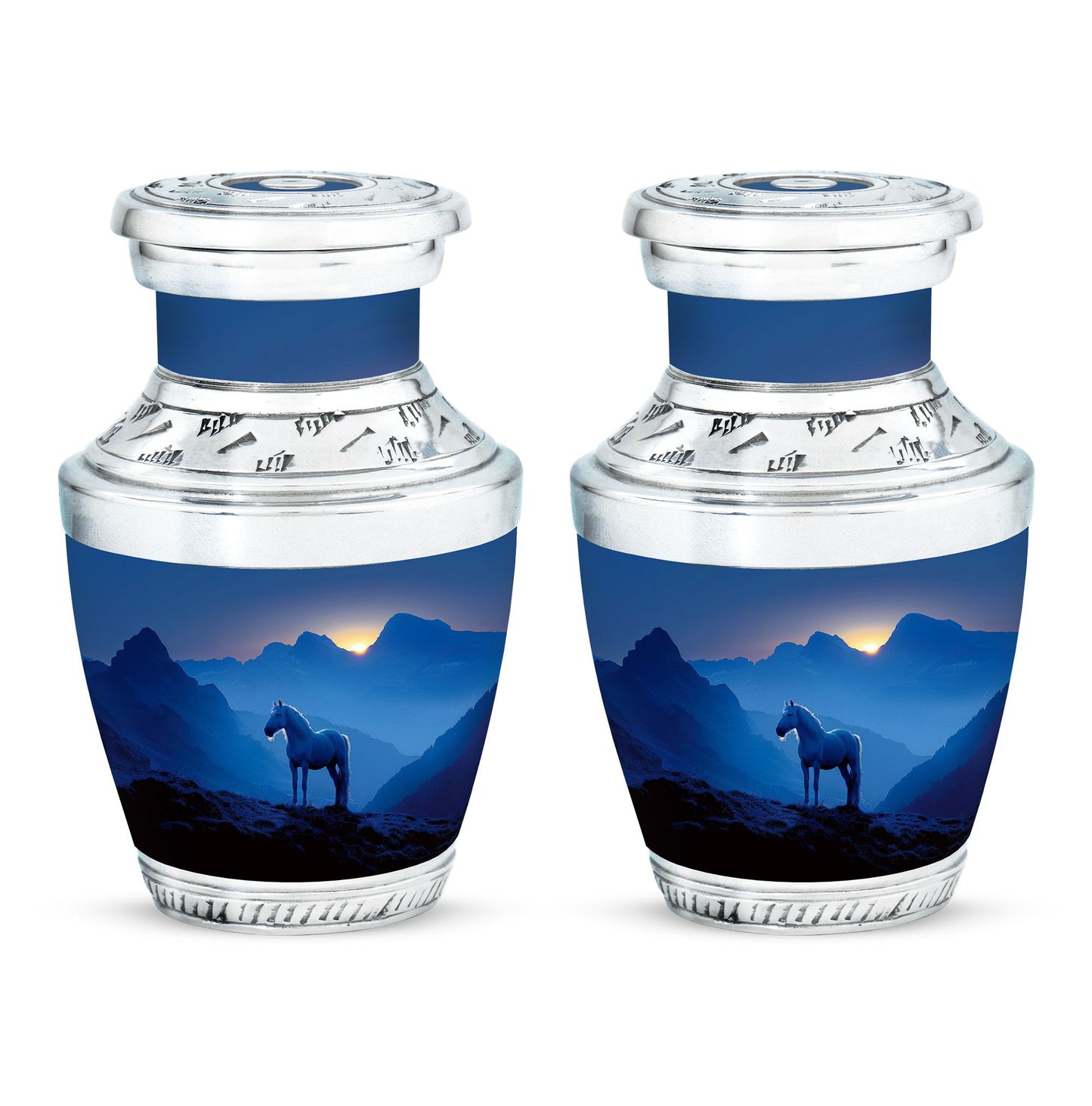 Horse Theme 3 Inch Keepsake Pack of 2