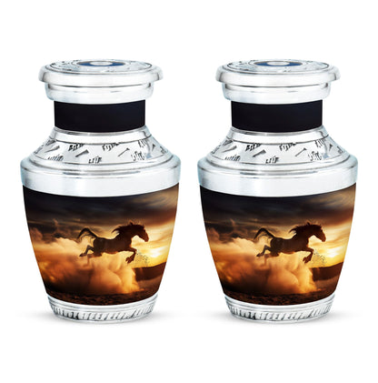 Horse Theme 3 Inch Keepsake Pack of 2