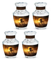 Horse Theme 3 Inch Keepsake Pack of 4