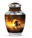 Horse Theme Large Urn 10 Inch