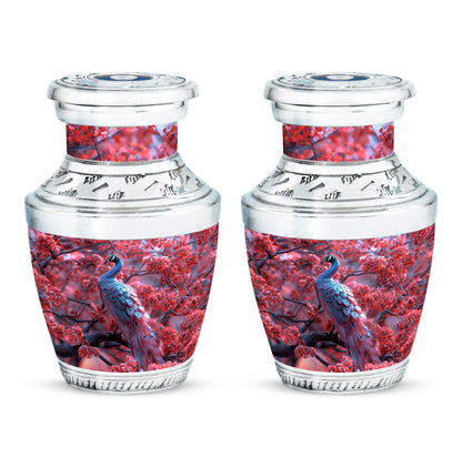 Peacock Theme 3 Inch Keepsake Pack of 2