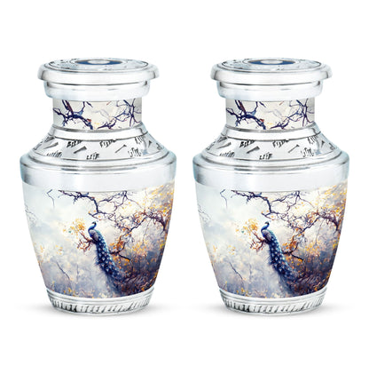 Peacock Theme 3 Inch Keepsake Pack of 2