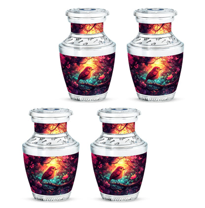 Sparrow Theme 3 Inch Keepsake Pack of 4
