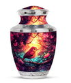 Sparrow Theme Large Urn 10 Inch