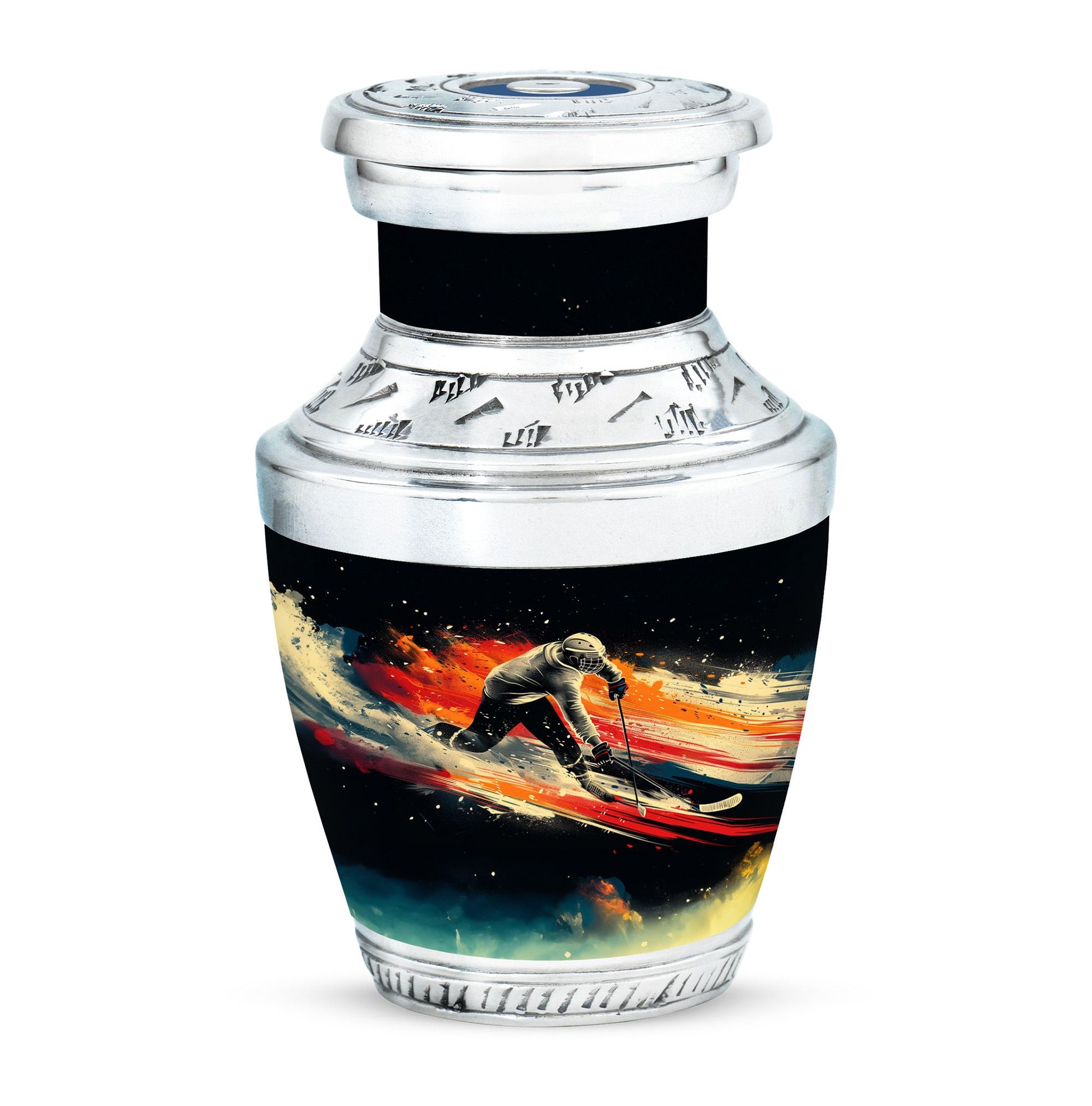 Ice Hockey Theme 3 Inch Keepsake