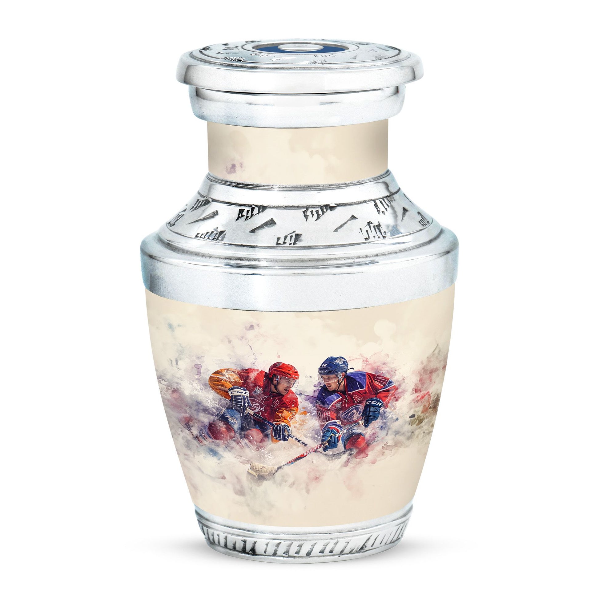 Ice Hockey Theme 3 Inch Keepsake