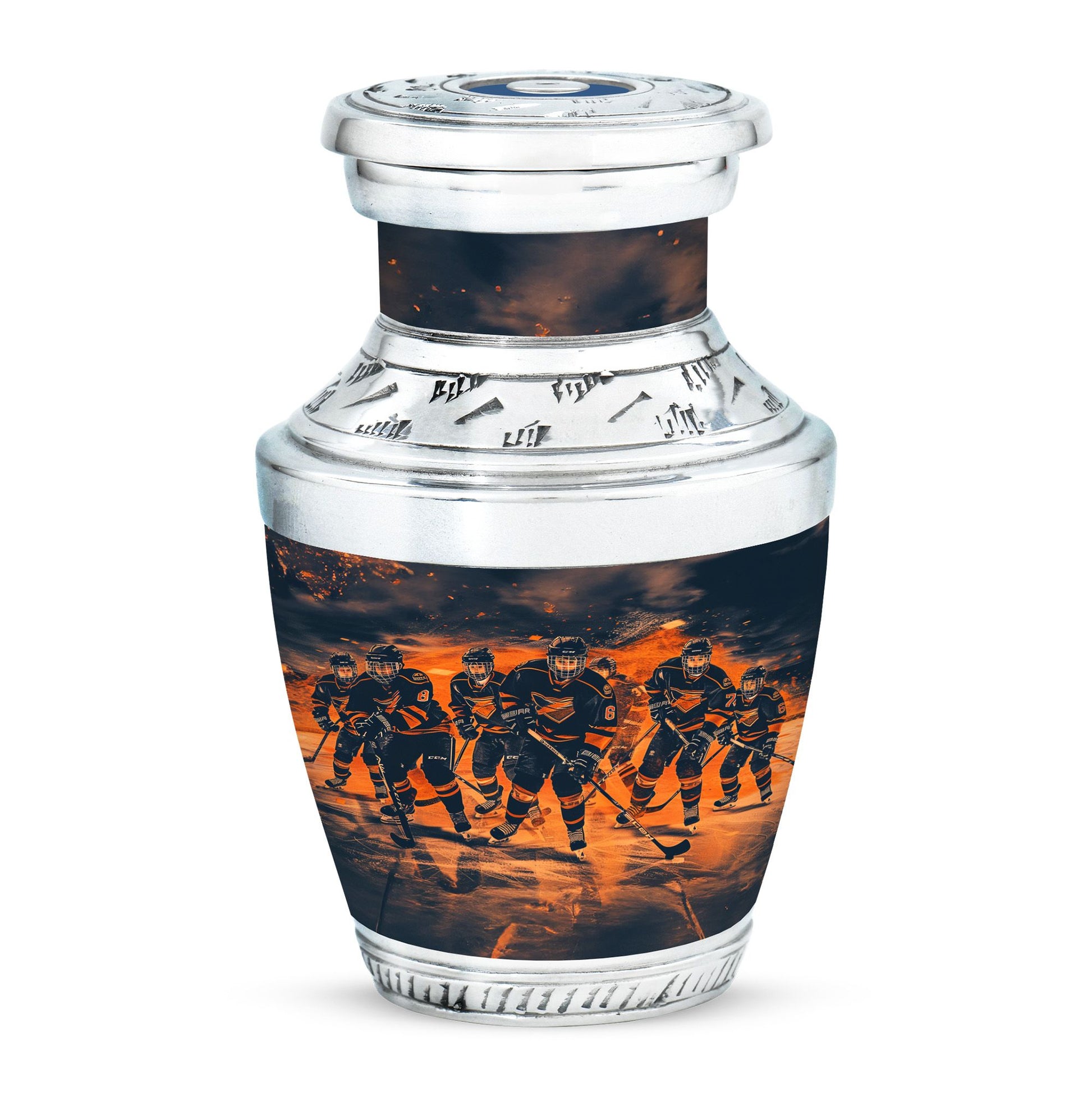 Ice Hockey Theme 3 Inch Keepsake