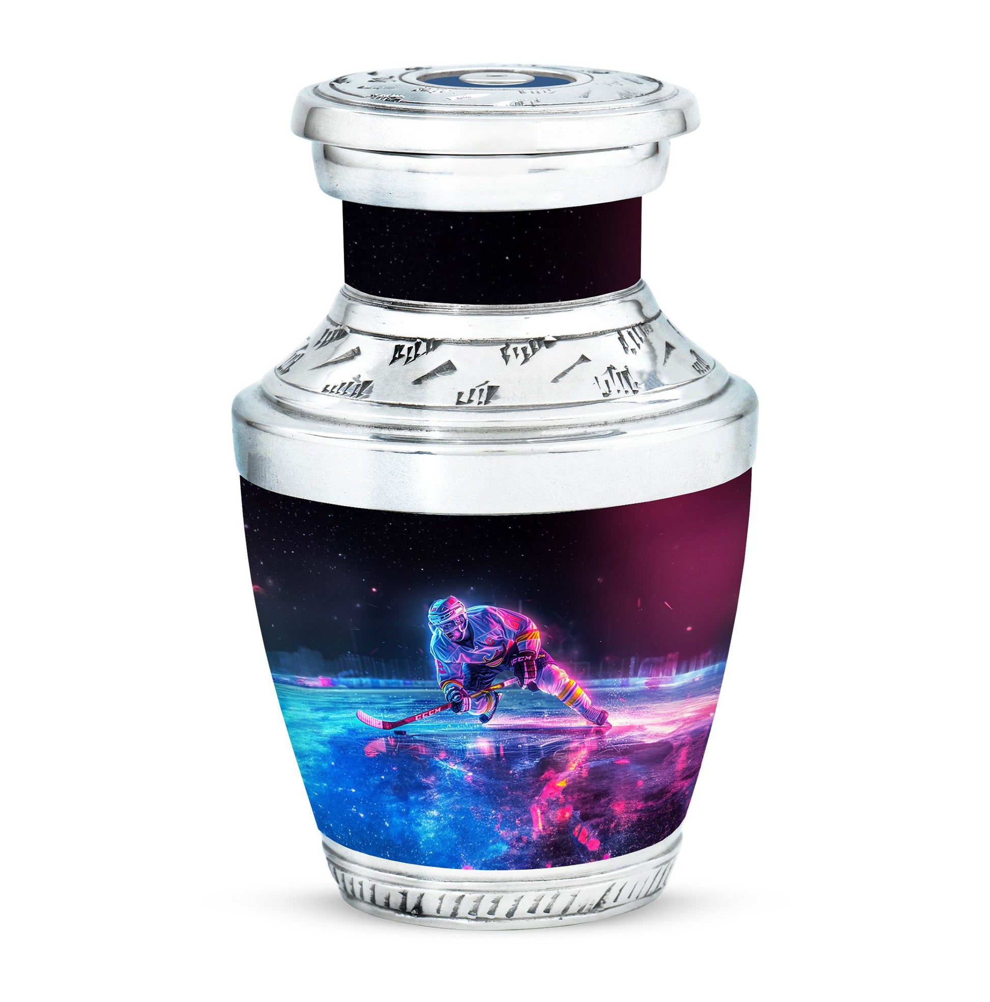 Ice Hockey Theme 3 Inch Keepsake