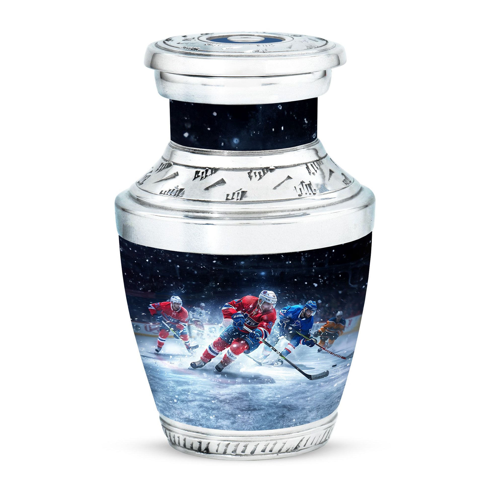 Ice Hockey Theme 3 Inch Keepsake