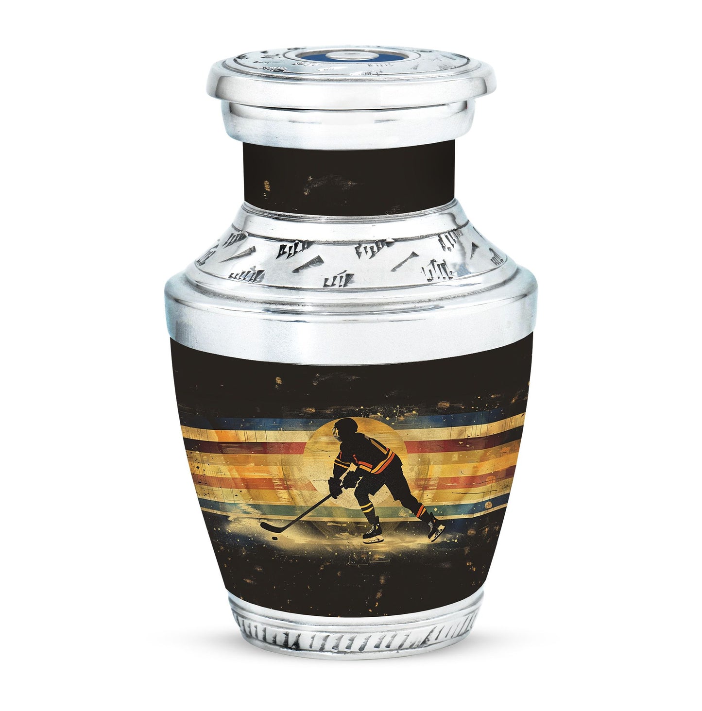 Ice Hockey Theme 3 Inch Keepsake