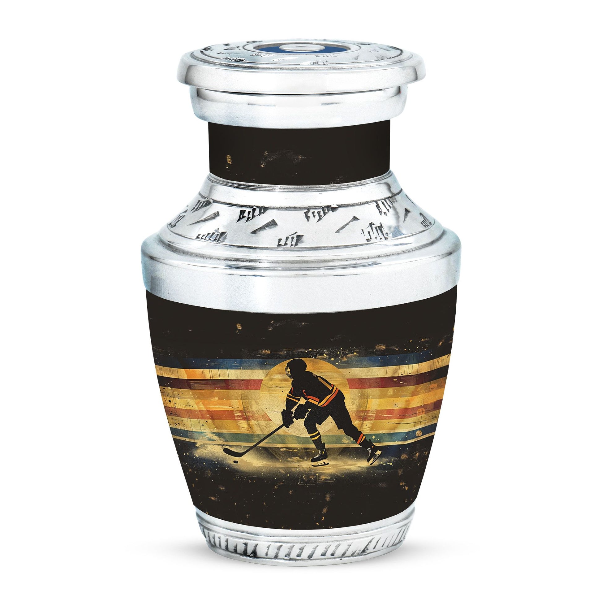 Ice Hockey Theme 3 Inch Keepsake