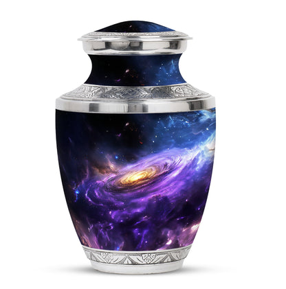 Nebula Galaxy Theme Large Urn 10 Inch