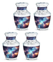 Nebula Galaxy Theme 3 Inch Keepsake Pack of 4