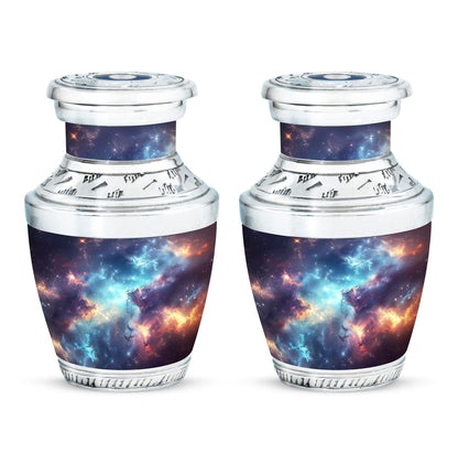 Nebula Galaxy Theme 3 Inch Keepsake Pack of 2