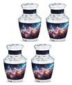 Nebula Galaxy Theme 3 Inch Keepsake Pack of 4