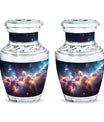 Nebula Galaxy Theme 3 Inch Keepsake Pack of 2