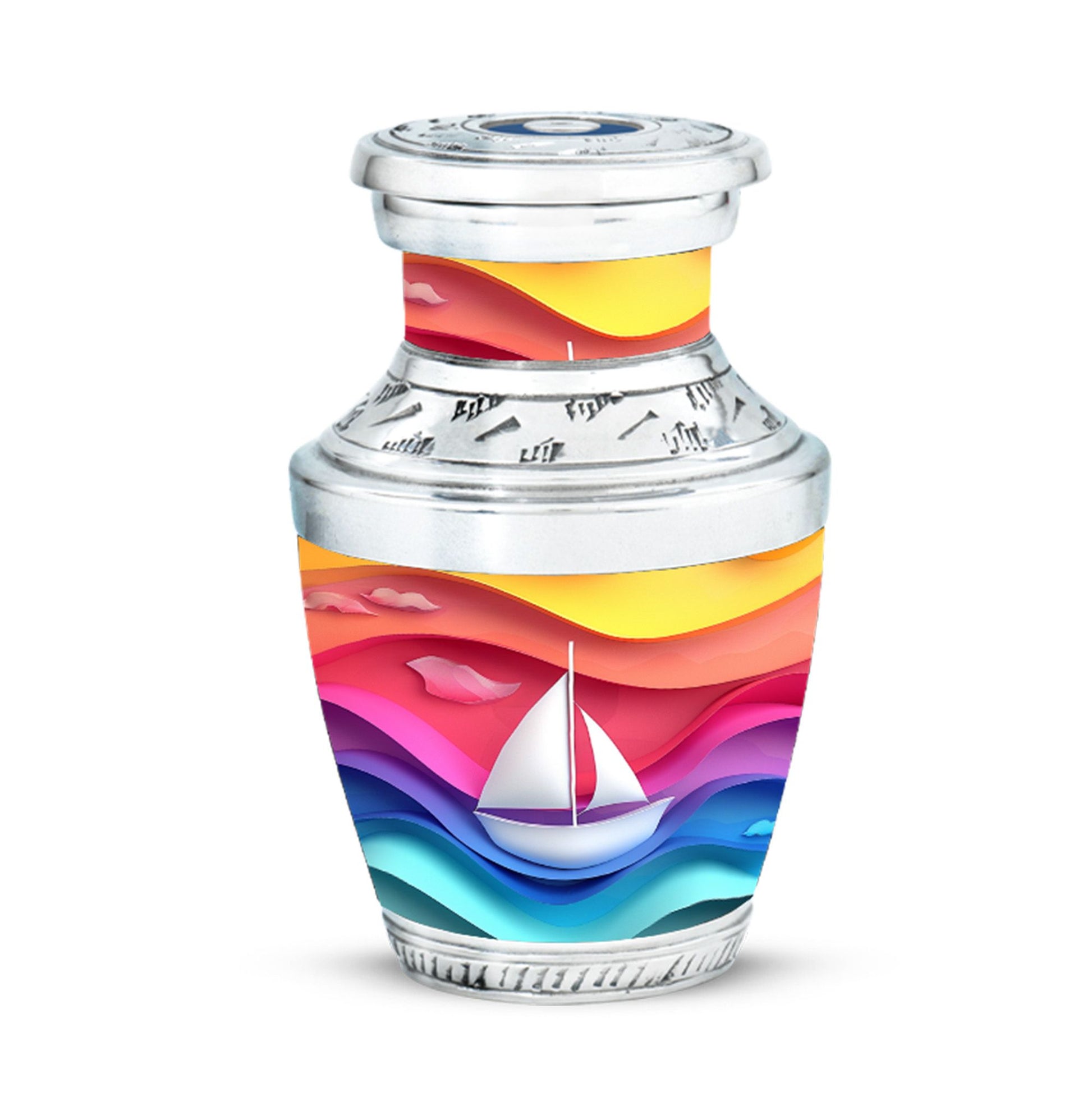 Sail Boat Theme 3 Inch Keepsake