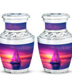 Sail Boat Theme 3 Inch Keepsake Pack of 2